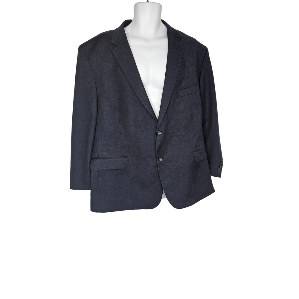 Pronto Uomo Platinum Blazer Sport‎ Coat Two Button Blue Mens Size Unknown